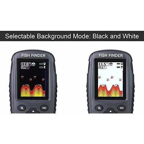 Portatil Recargable Buscador Pece Inalambrico Sonar Agua