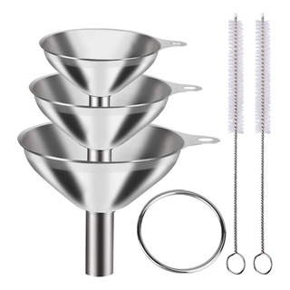 U Chef Juego De 3 Embudos De Cocina Con Cepillos Limpieza U Chef Juego De 3 Embudos De Cocina Con Cepillos Limpieza