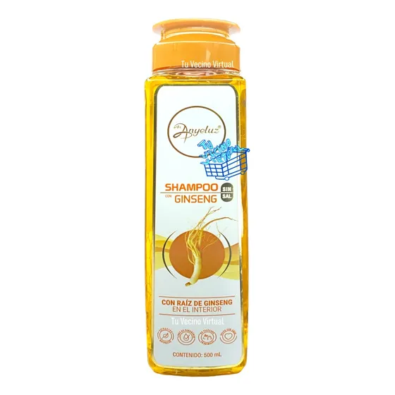 Shampoo Con Ginseng Anyeluz - Ml