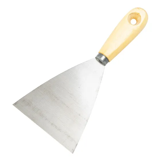 Espatula Mango Madera Para Enduir 4 Pulgadas Hogar Reparar