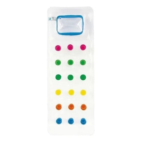 Colchoneta Inflable, Cama Para Piscina Porta Vasos - 12870