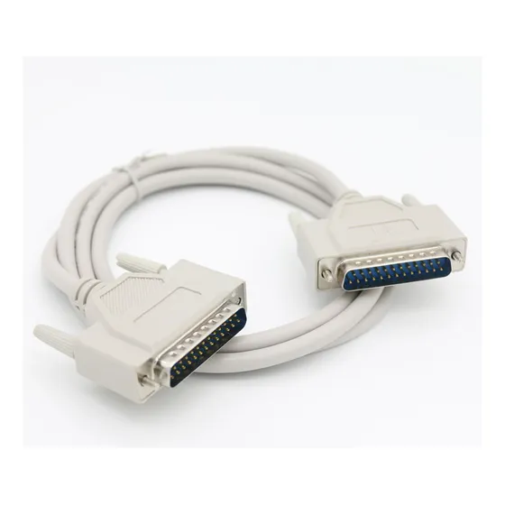 Cabo Rs232 Chaveador Db 25 Macho X Macho 3mts
