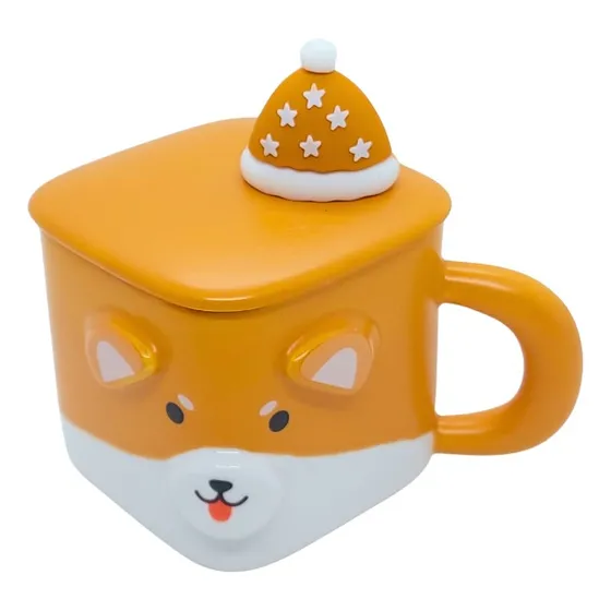 Taza Cuadrada De Diseño Animales