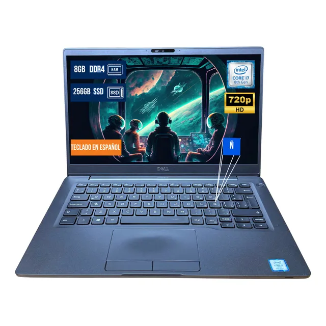Laptop Dell Latitude 7300 I7 8gb 256gb Ssd 14 Hd W11 Pro
