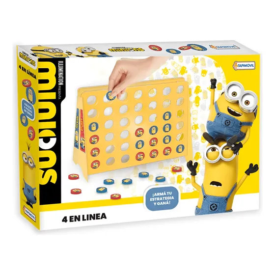 Juego De Mesa 4 En Línea Minions