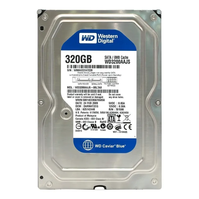 interno Western Digital WD Caviar Blue WD3200AAJS 320GB azul