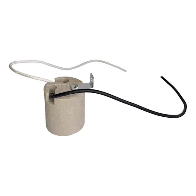 Soquet Portalampara Con Escuadra 10 Piezas