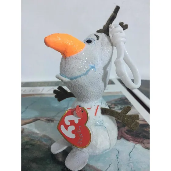 Llavero Peluche Olaf De Frozen De 13 Cm Caja(54) Importado