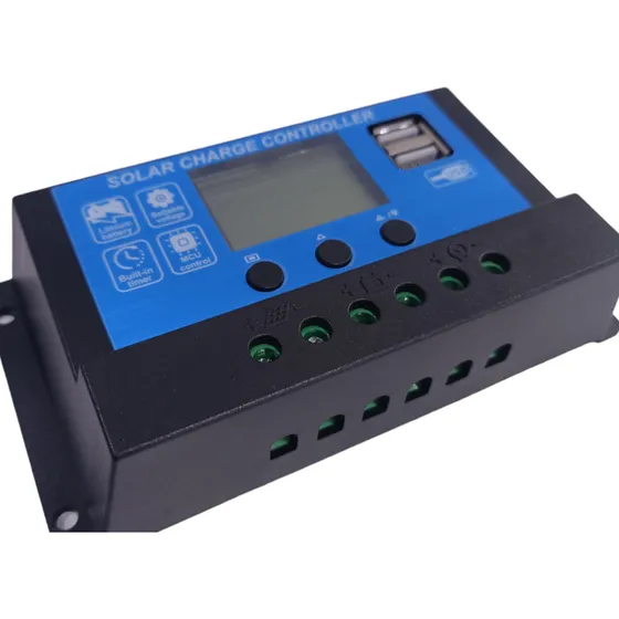 Controlador De Carga Solar Para Panel Solar Con Puerto Usb 