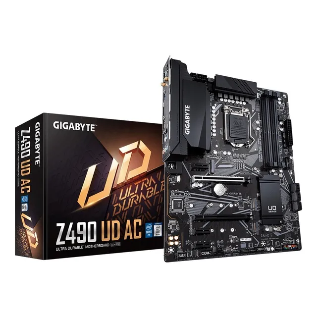 Mother Gigabyte Z490 Ud Ac Wifi Ddr4 Intel 10th Gen Lga 1200
