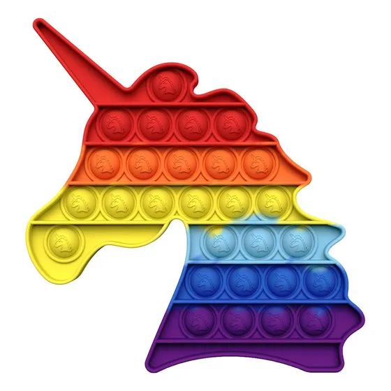 Brinquedo Popit Fidget Alivio Anti Stress Autismo Cor Colorido