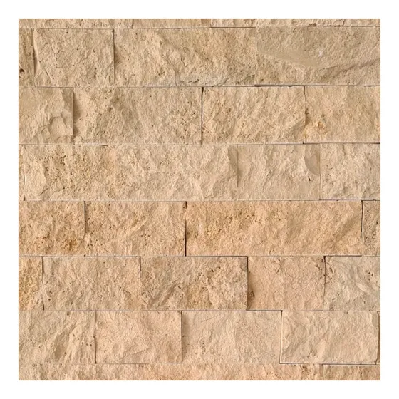 Mármore Travertino Rockface  10 Cm Free Lenght Envio 24 Hs