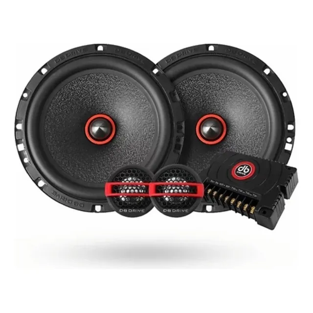 Set De Medios Db Drive De 2 Vias 400 Watts S56cv2 Okur Color Negro