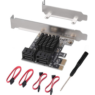 Tarjeta De Expansión Pic-e 1x A Sata 3.0 De 4 Puertos Tarjeta De Expansión Pic-e 1x A Sata 3.0 De 4 Puertos