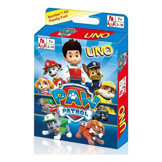 Mazo de juego de cartas Uno Paw Patrol Paw Patrol