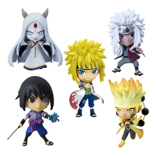 Boneco Coleção Naturo Shippuden Chibi Master Wave Bandai Fun Boneco Coleção Naturo Shippuden Chibi Master Wave Bandai Fun