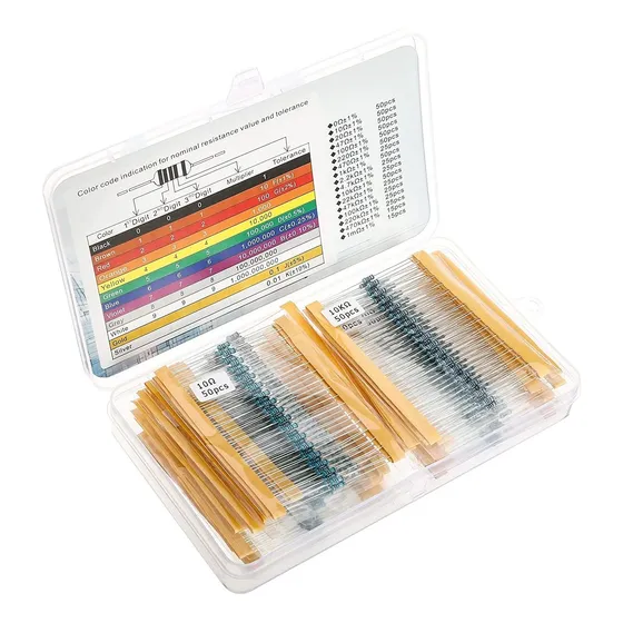 Deyue 0  To 1 Mega Ohm Resistors Assortment Kit Of 1 Per...
