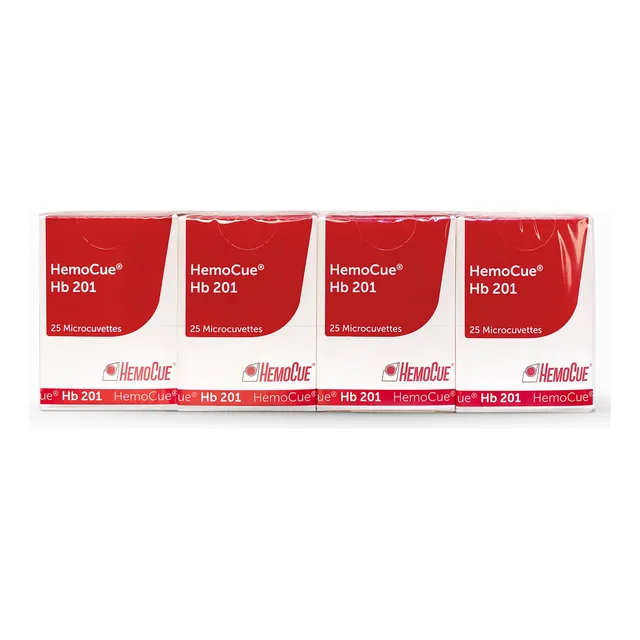 Blister Microcubetas Hemocue Hb-201 100 Und