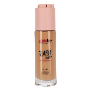 Base De Maquillaje Líquida Pink Up Rostro Easy Cover 12 Hrs. Easy Cover Tono Tan - 30ml 30g Base De Maquillaje Líquida Pink Up Rostro Easy Cover 12 Hrs. Easy Cover Tono Tan - 30ml 30g