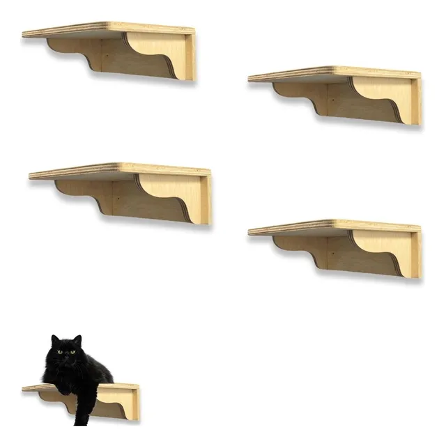 Playground Gato Prateleira 4 Degraus G Área Externa Montado