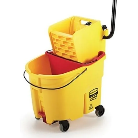 Carrito Mopeador Rubbermaid Amarillos. Nuevos. Tienda Fisica
