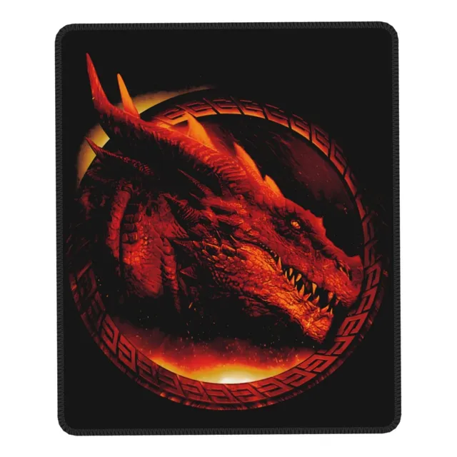 Alfombrilla Mouse Antideslizante Para Juego Dragon Casa 10 X