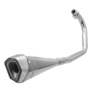 Escapamento Curva Cromada Serie S Titan125 Pro Tork Original Escapamento Curva Cromada Serie S Titan125 Pro Tork Original