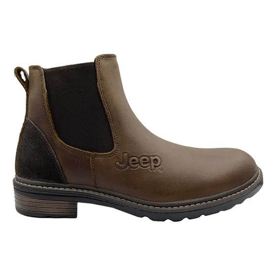 Bota Botín Jeep 20101 Caballero Chelsea De Piel