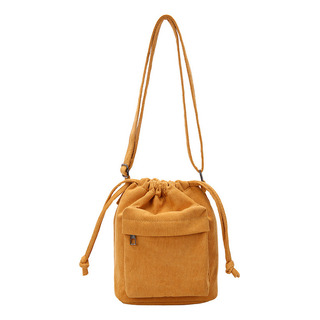 Bolso Bandolera De Pana Con Correa Ajustable For Mujer, Sof Bolso Bandolera De Pana Con Correa Ajustable For Mujer, Sof
