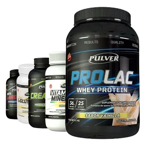 Combo Anabol 5 Pulver Aumenta Testo Fuerza Musculatura Líbid