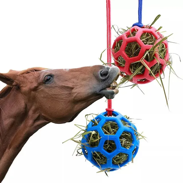 N 2 Unidades Pelota De Juguete Para Alimentar Caballos