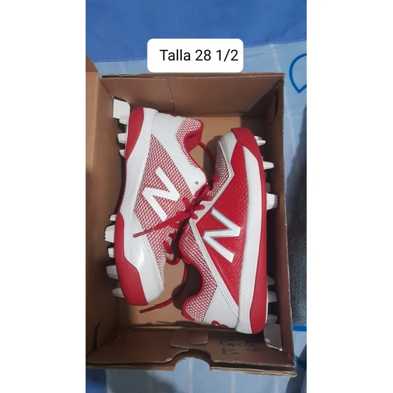 Tacos De Béisbol Para Niños, Marca New Balance Originales 