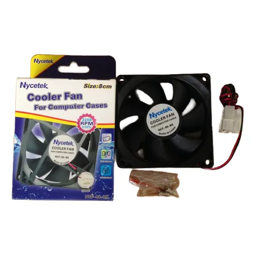 Fancooler 8x8 Ventilador P / Case 8cm Nycetek
