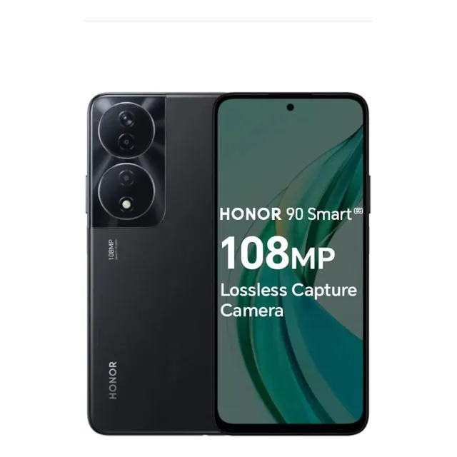 Celular Honor 90 Smart 5g Midnight Black 128 Gb + 4 Gb