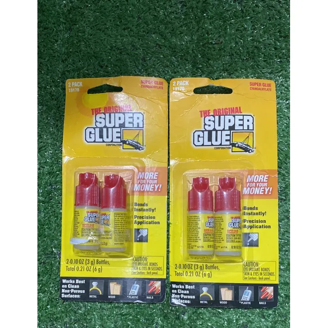 Pegamento Multiuso Para Metal, Madera Y Plastico Super Glue 