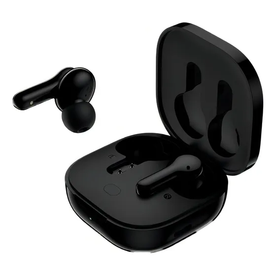 Auriculares inalambricos In-ear bluetooth Qcy T13 color negro