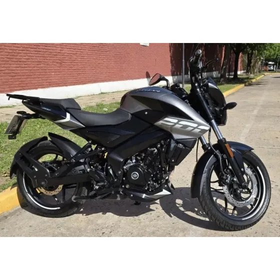 Rouser Ns 200 Color Gris 10.300 Km Reales