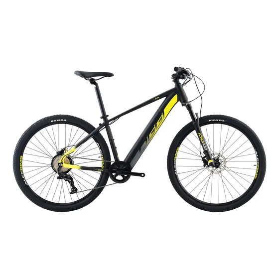 Bicicleta Elétrica Aro 29 Oggi Big Wheel 8.0s - 8v Cor Preto/amarelo/cinza