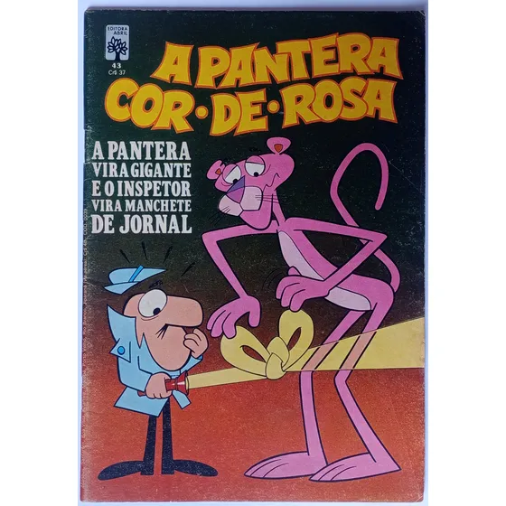 A Pantera Cor De Rosa N° 43 - Maio De 1981 - Editora Abril