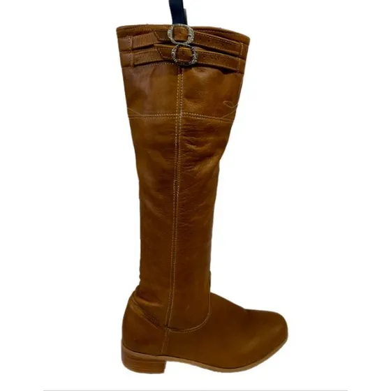 Botas 100% Cuero Hebilladas & Acordonadas