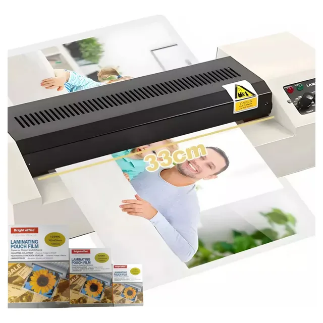 Enmicadora Tabloide Doble Carta 330mm Hasta 10mil. Metalica