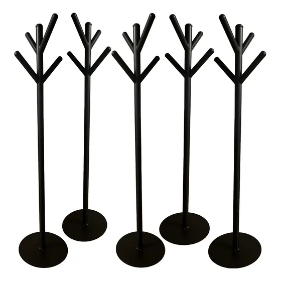 5 Percheros Metálico Para Restaurante / Perchero Para Bolsas