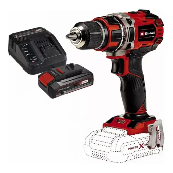 Taladro Percutor Atornillador 18 V Eihell + Bateria Cargador