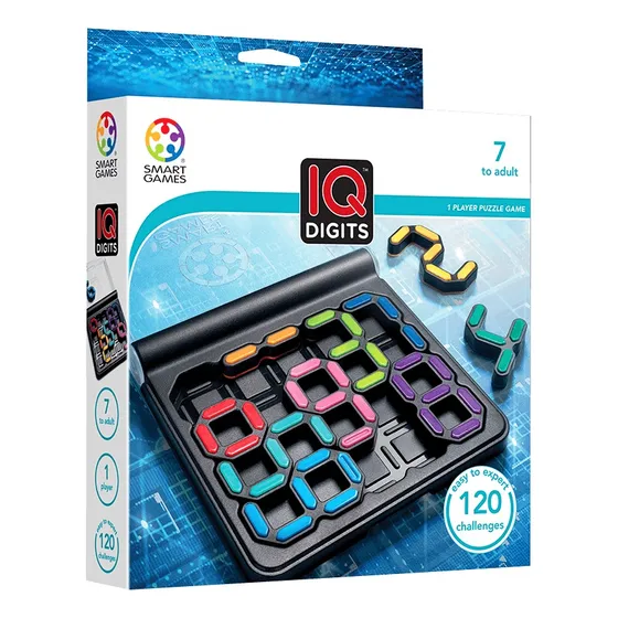 Juego De Mesa Lógica Multinivel Iq Digit Smart Games Edad 8+