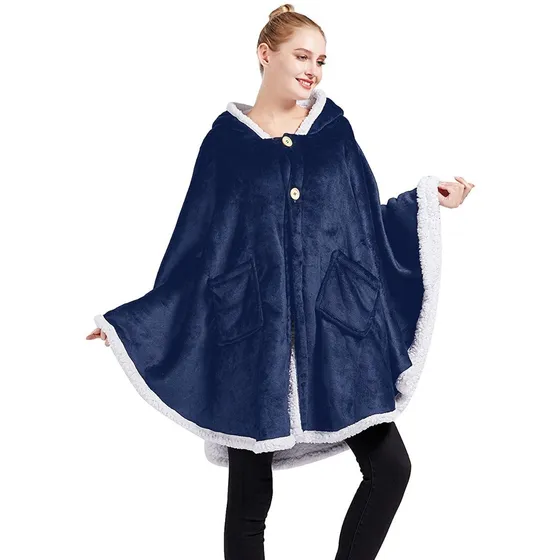 Ruana Poncho Chal Abrigo Ovejera