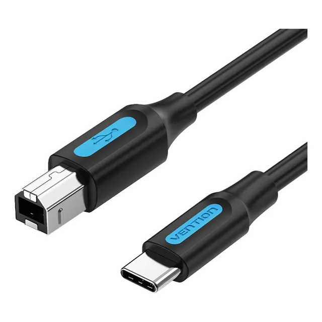 Cable Usb C A Usb B Vention Para Escáner E Impresora De 1 M