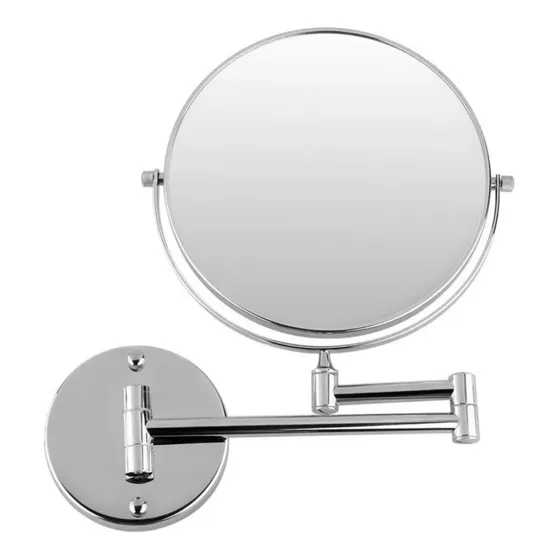 Espejo Retractil Quality Metal 20cm Aumento X2 10 Años Gtia
