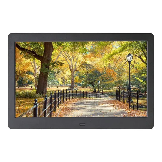 Porta-retratos Digital Eletrônico De 10 Polegadas