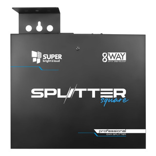 Splitter Super Bright Dmx Square 1 Entrada 8 Salidas Splitter Super Bright Dmx Square 1 Entrada 8 Salidas