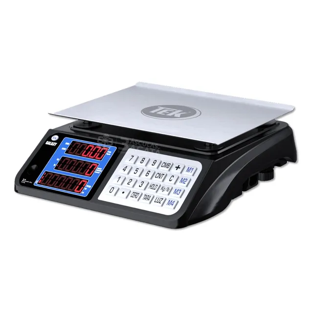 Báscula Electrónica Balanza Digital Pesa 40 Kg Pesa 1 A 1gr